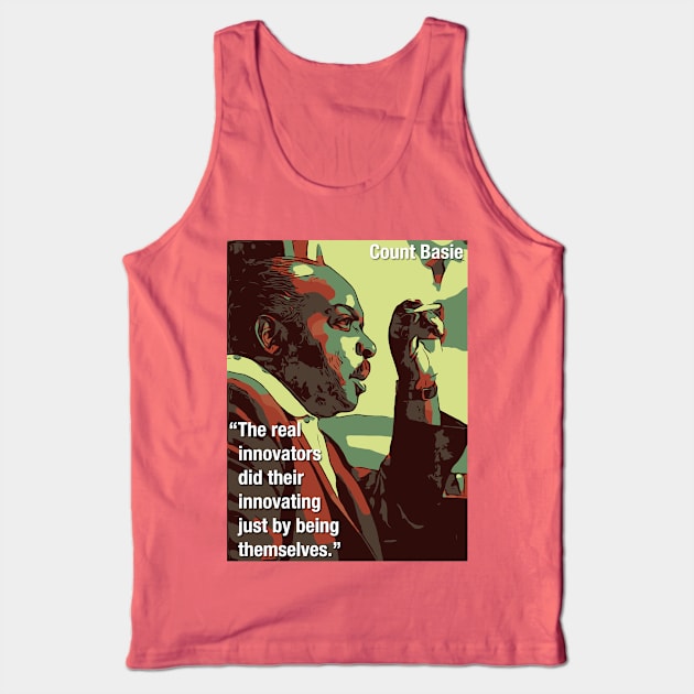 Count Basie Tank Top by Corry Bros Mouthpieces - Jazz Stuff Shop